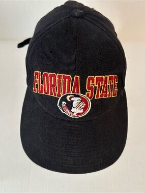 Vintage 90s Florida State Seminoles FSU American Needle Strapback Hat Cap NCAA